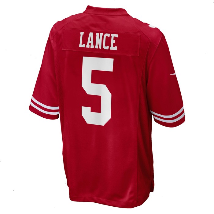 Trey Lance San Francisco 49ers Nike Game Jersey - Scarlet