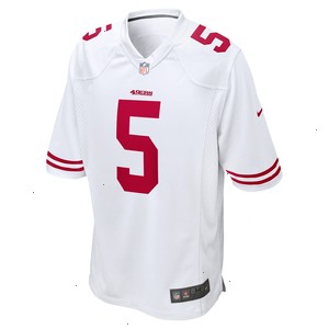 Trey Lance San Francisco 49ers Nike Game Jersey - White