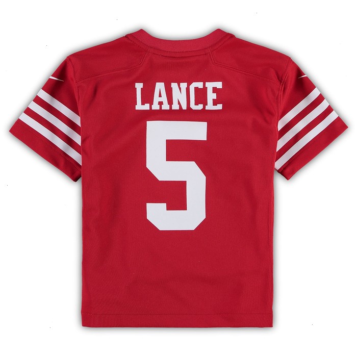 Trey Lance San Francisco 49ers Nike Preschool Game Jersey - Scarlet