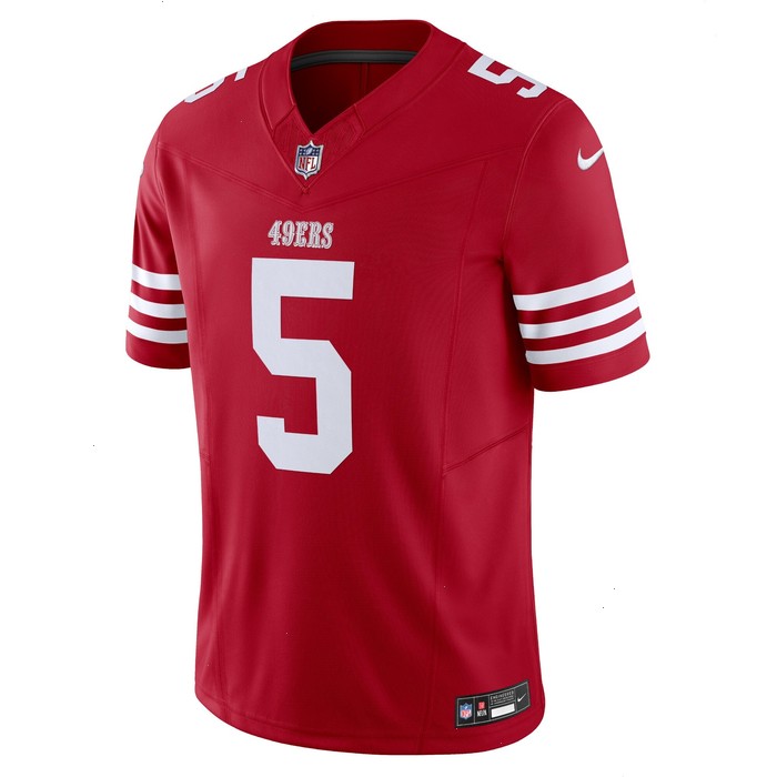 Trey Lance San Francisco 49ers Nike Vapor F.U.S.E. Limited Jersey - Scarlet V1