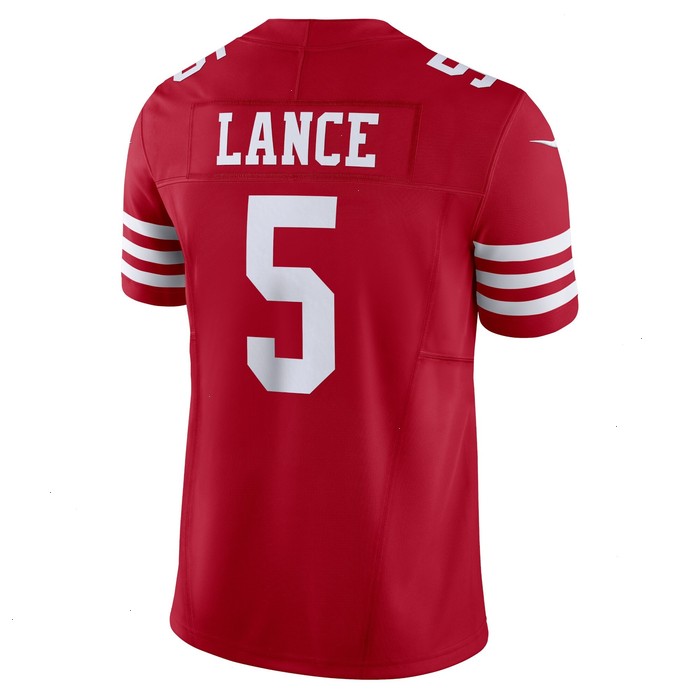 Trey Lance San Francisco 49ers Nike Vapor F.U.S.E. Limited Jersey - Scarlet V1