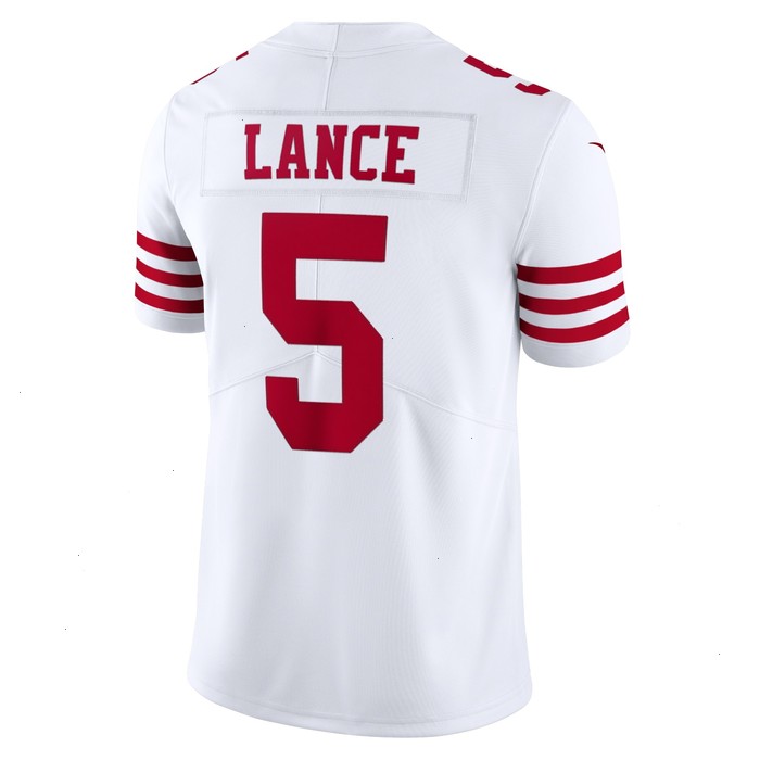 Trey Lance San Francisco 49ers Nike Vapor Limited Jersey - White