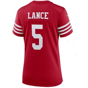 Trey Lance San Francisco 49ers Nike Women's Player Jersey - Scarlet