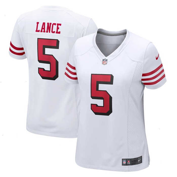 Trey Lance San Francisco 49ers Nike Women's Player Jersey - White V1