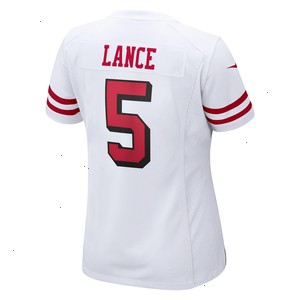 Trey Lance San Francisco 49ers Nike Women's Player Jersey - White V1