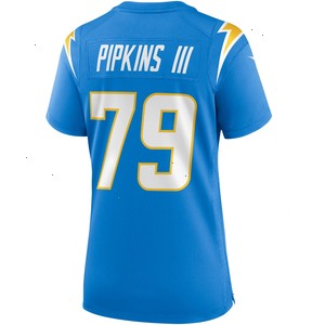 Trey Pipkins III Los Angeles Chargers Nike Women's Game Jersey - Powder Blue