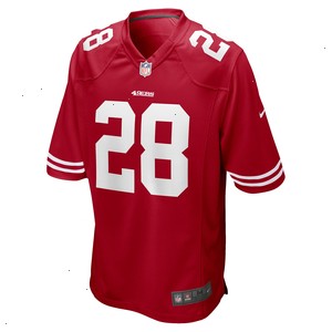 Trey Sermon San Francisco 49ers Nike 2021 NFL Draft Pick Game Jersey - Scarlet