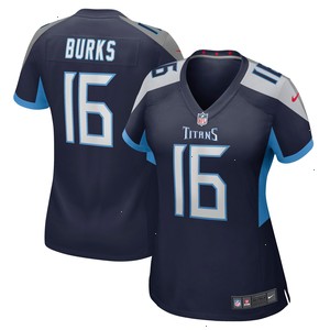 Treylon Burks Tennessee Titans Nike Women's Player Game Jersey - Navy