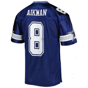 Troy Aikman Dallas Cowboys Mitchell & Ness 1996 Authentic Retired Player Jersey - Navy