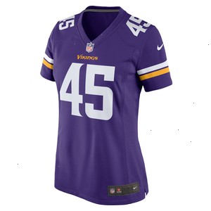 Troy Dye Minnesota Vikings Nike Women's Game Jersey - Purple