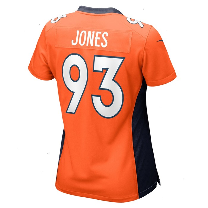 Troy Jones Denver Broncos Nike Women's Game Jersey - Orange