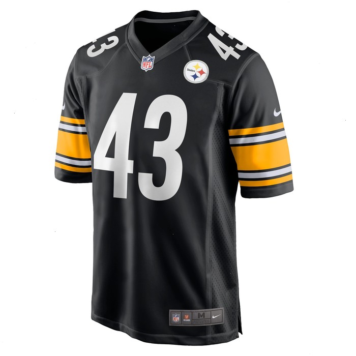 Troy Polamalu Pittsburgh Steelers Nike Retired Player Game Jersey - Black