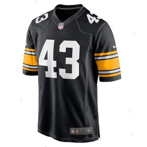 Troy Polamalu Pittsburgh Steelers Nike Retired Player Jersey - Black