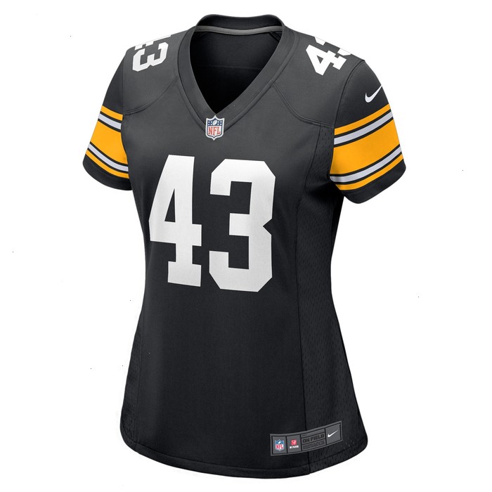 Troy Polamalu Pittsburgh Steelers Nike Women's Retired Player Jersey - Black