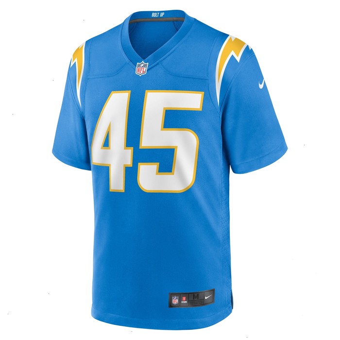 Tuli Tuipulotu Los Angeles Chargers Nike Team Game Jersey - Powder Blue