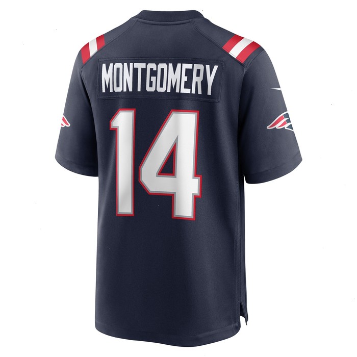 Ty Montgomery New England Patriots Nike Player Game Jersey - Navy