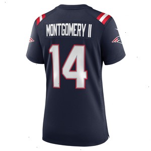 Ty Montgomery New England Patriots Nike Women's Game Jersey - Navy