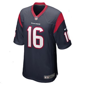 Ty Zentner Houston Texans Nike Team Game Jersey - Navy