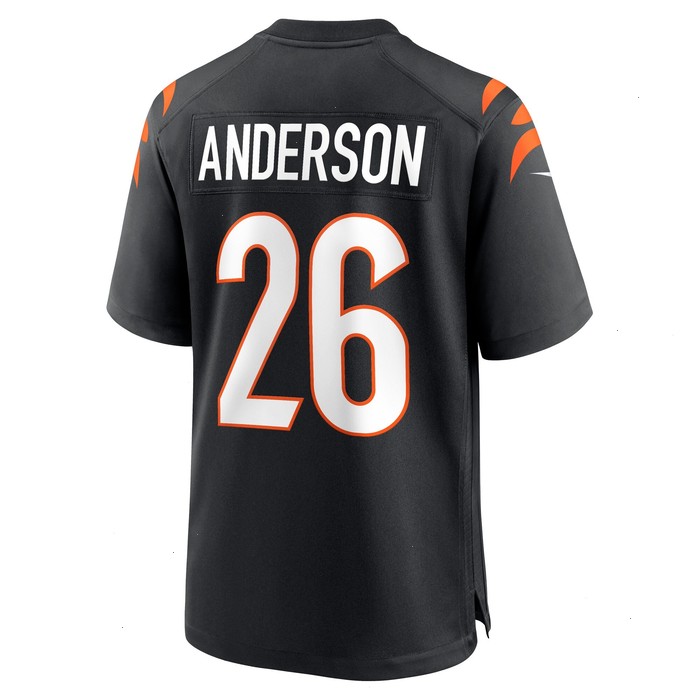 Tycen Anderson Cincinnati Bengals Nike Game Player Jersey - Black