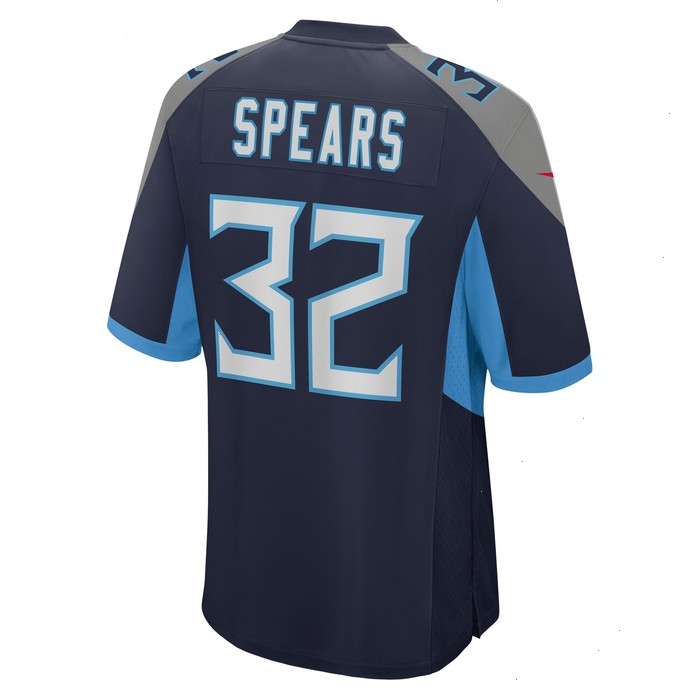 Tyjae Spears Tennessee Titans Nike Team Game Jersey - Navy