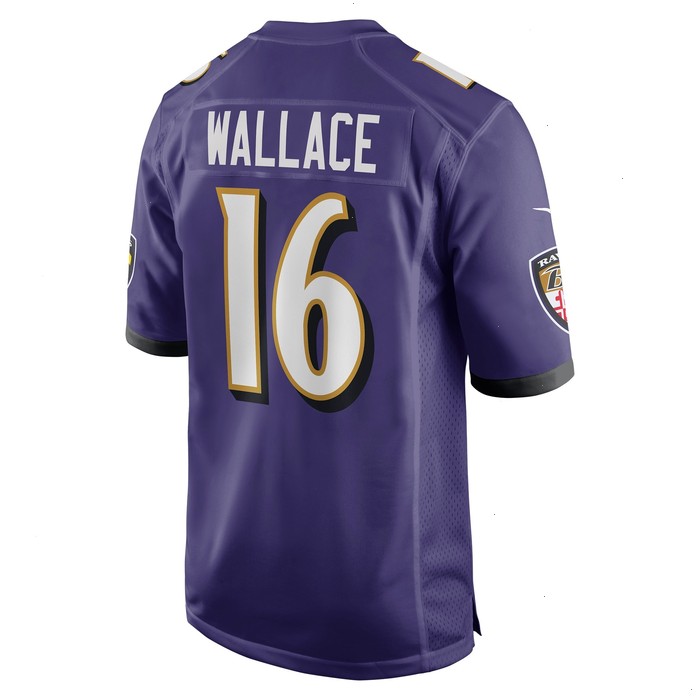 Tylan Wallace Baltimore Ravens Nike Game Jersey - Purple