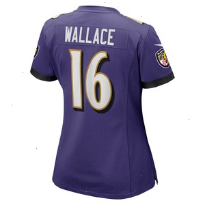 Tylan Wallace Baltimore Ravens Nike Women's Game Jersey - Purple