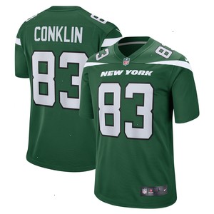 Tyler Conklin New York Jets Nike Game Jersey - Gotham Green