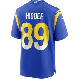 Tyler Higbee Los Angeles Rams Nike Game Player Jersey - Royal