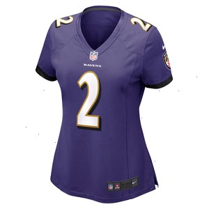 Tyler Huntley Baltimore Ravens Nike Women's Game Jersey - Purple