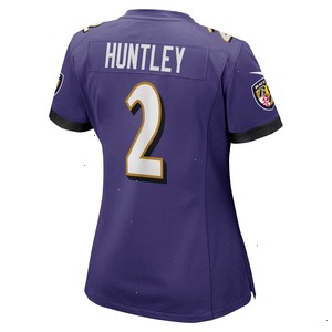 Tyler Huntley Baltimore Ravens Nike Women's Game Jersey - Purple