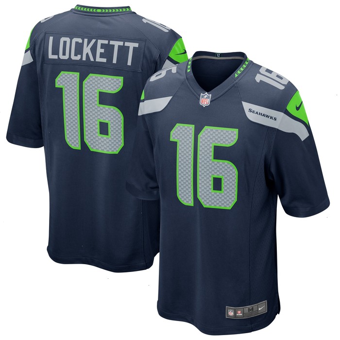 Tyler Lockett Seattle Seahawks Nike Game Jersey - College Navy