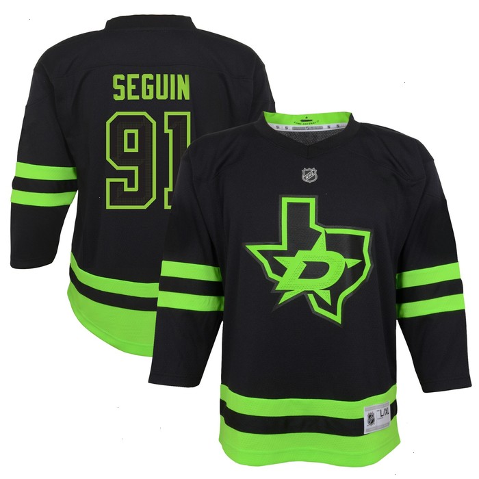 Tyler Seguin Dallas Stars Preschool 2020/21 Alternate Replica Player Jersey - Black