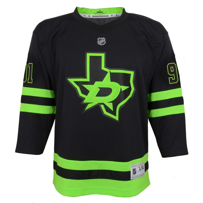 Tyler Seguin Dallas Stars Youth 2020/21 Alternate Replica Player Jersey - Black