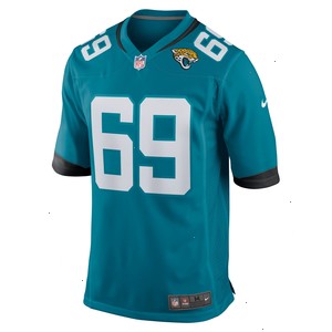 Tyler Shatley Jacksonville Jaguars Nike Game Jersey - Teal