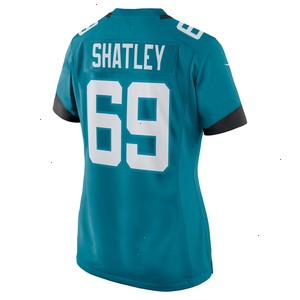 Tyler Shatley Jacksonville Jaguars Nike Women's Game Jersey - Teal