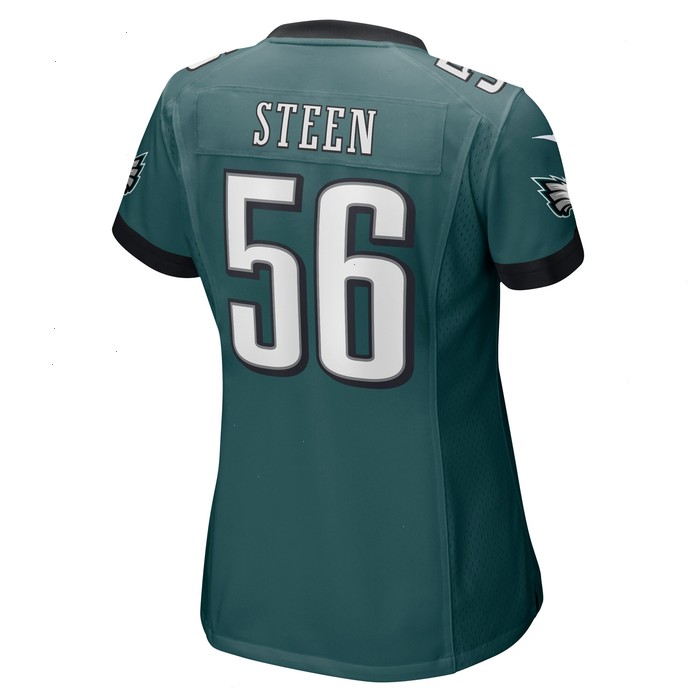 Tyler Steen Philadelphia Eagles Nike Women's Team Game Jersey - Midnight Green