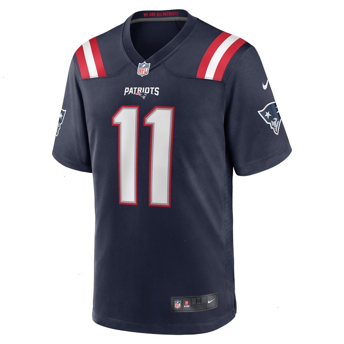 Tyquan Thornton New England Patriots Nike Game Player Jersey - Navy