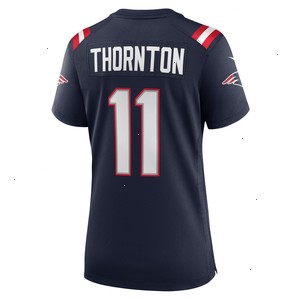 Tyquan Thornton New England Patriots Nike Women's Game Player Jersey - Navy