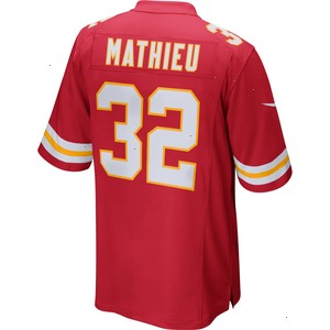 Tyrann Mathieu Kansas City Chiefs Nike Game Jersey - Red