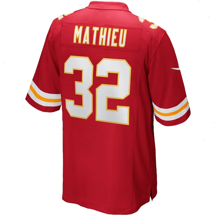 Tyrann Mathieu Kansas City Chiefs Nike Game Player Jersey - Red