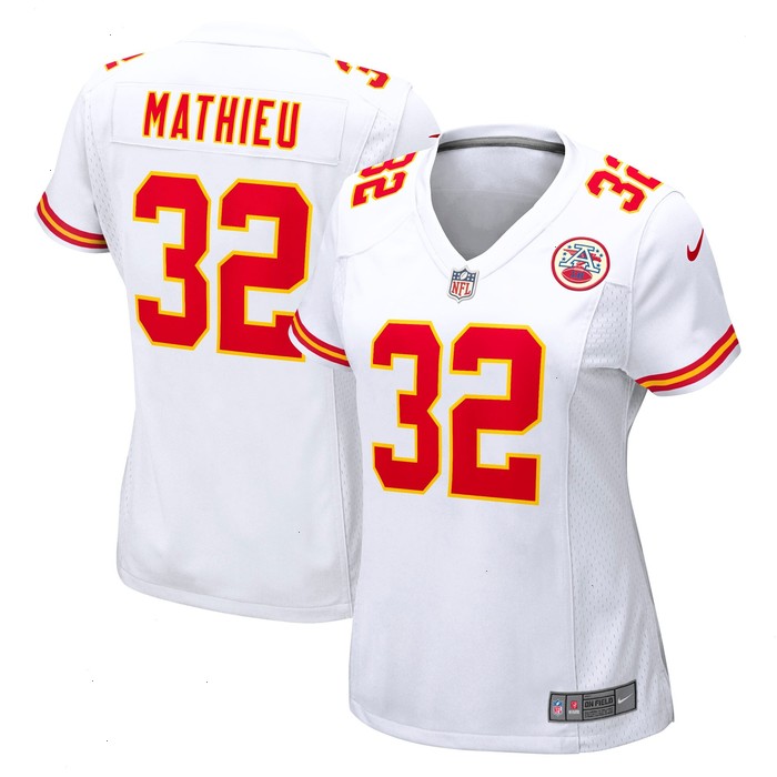 Tyrann Mathieu Kansas City Chiefs Nike Women's Game Jersey - White