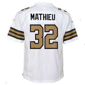 Tyrann Mathieu New Orleans Saints Nike Youth Game Jersey - White V1