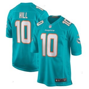 Tyreek Hill Miami Dolphins Nike Game Jersey - Aqua