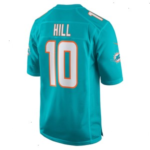 Tyreek Hill Miami Dolphins Nike Game Jersey - Aqua