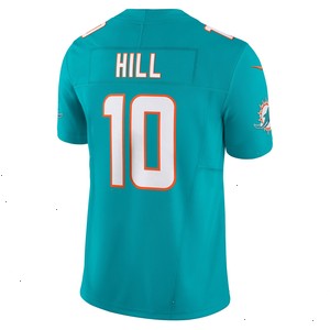 Tyreek Hill Miami Dolphins Nike Vapor F.U.S.E. Limited Jersey - Aqua V1