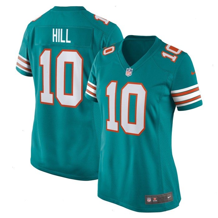 Tyreek Hill Miami Dolphins Nike Women's Alternate Game Jersey - Aqua