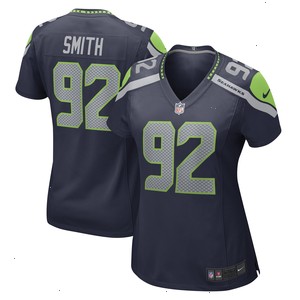 Tyreke Smith Seattle Seahawks Nike Women's Game Player Jersey - College Navy