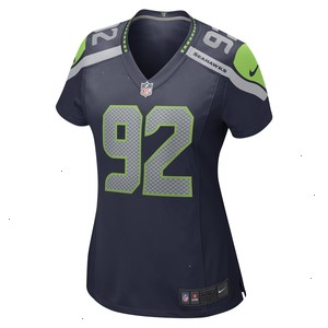 Tyreke Smith Seattle Seahawks Nike Women's Game Player Jersey - College Navy