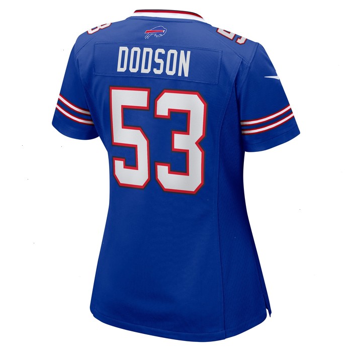 Tyrel Dodson Buffalo Bills Nike Women's Game Jersey - Royal