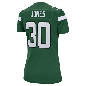 Tyreque Jones New York Jets Nike Women's Team Game Jersey - Gotham Green